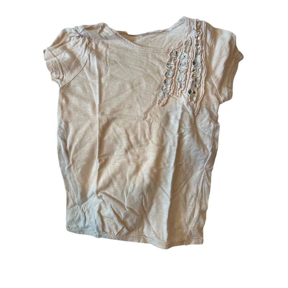 Target Embroidered   Fancy T-shirt Top Girls XS (4)